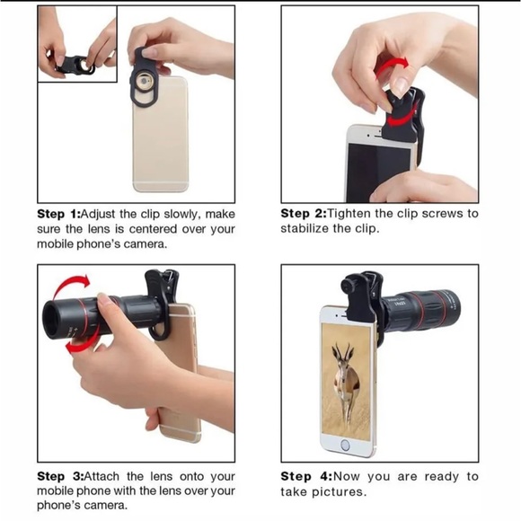 18X Telescope Zoom Mobile Phone Lens - Picture 12 of 16